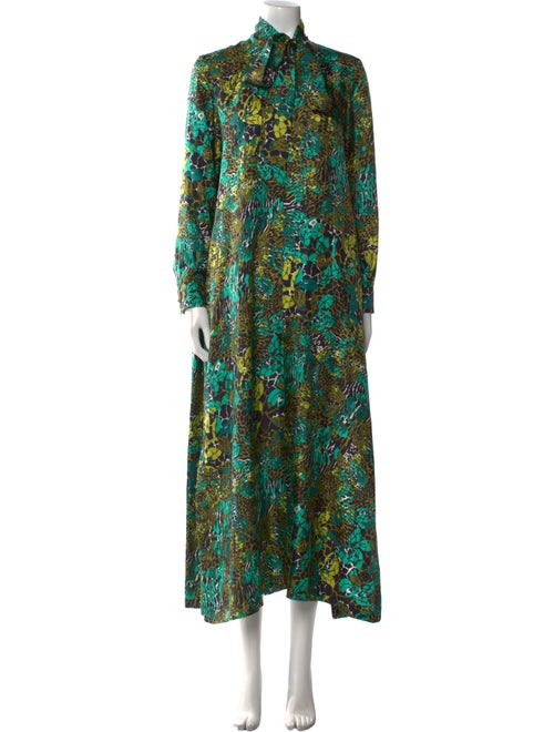 Max Mara Silk Long Dress