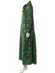 Max Mara Silk Long Dress