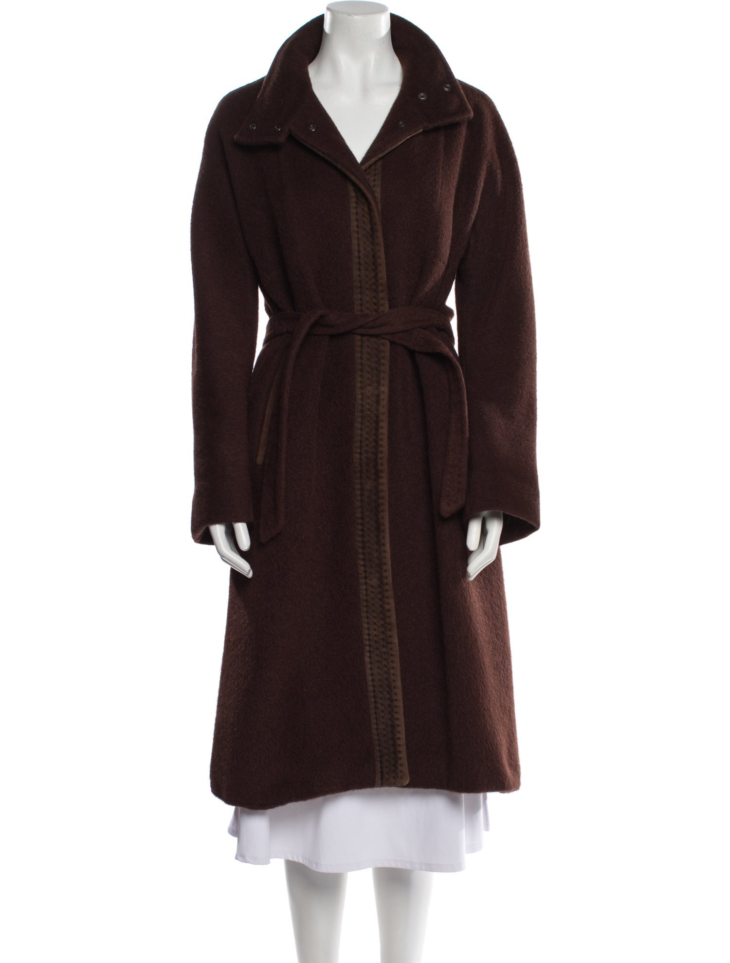 Max Mara Alpaca Fur Coat