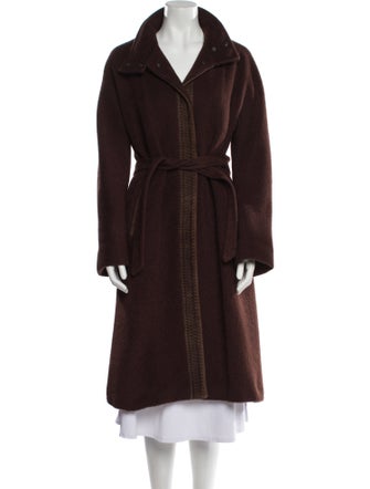 Max Mara Alpaca Fur Coat