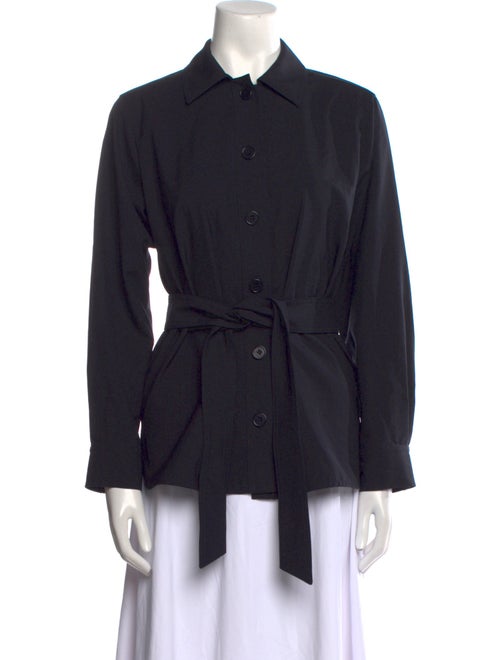 Max Mara Long Sleeve Button-Up Top