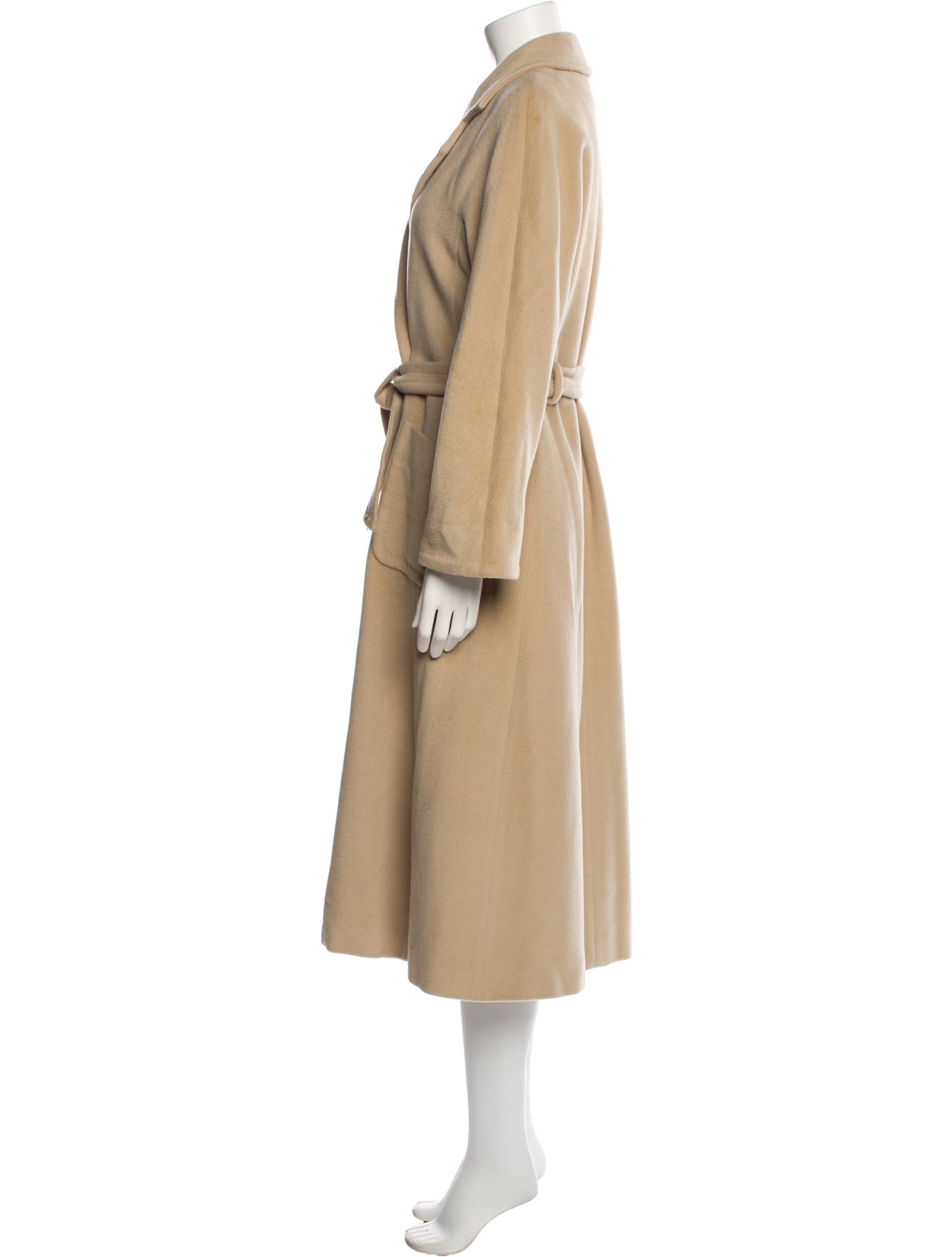 Max Mara Virgin Wool Trench Coat