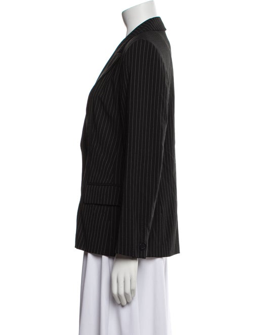Max Mara Virgin Wool Striped Blazer
