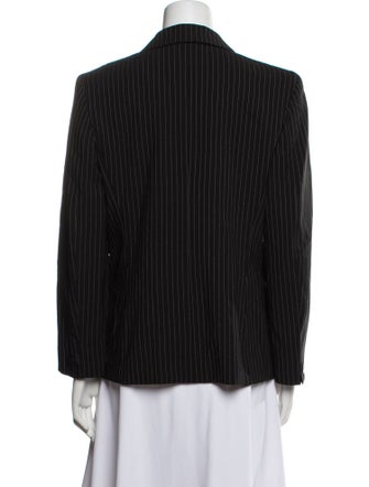 Max Mara Virgin Wool Striped Blazer