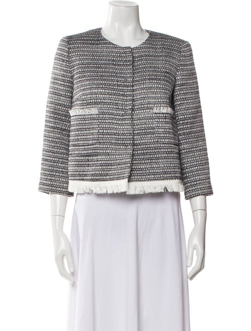 Max Mara Tweed Pattern Evening Jacket