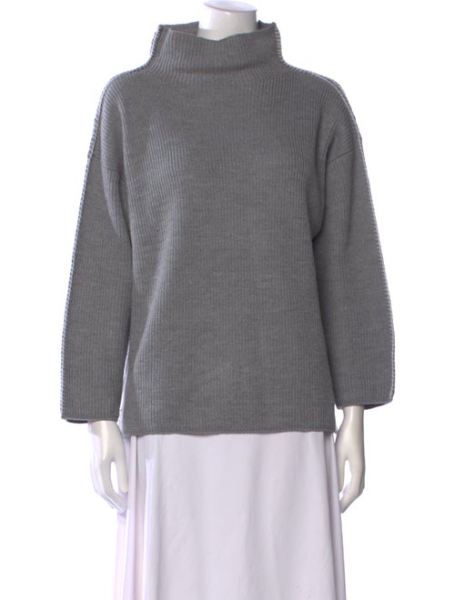 Max Mara Leisure Virgin Wool Turtleneck Sweater