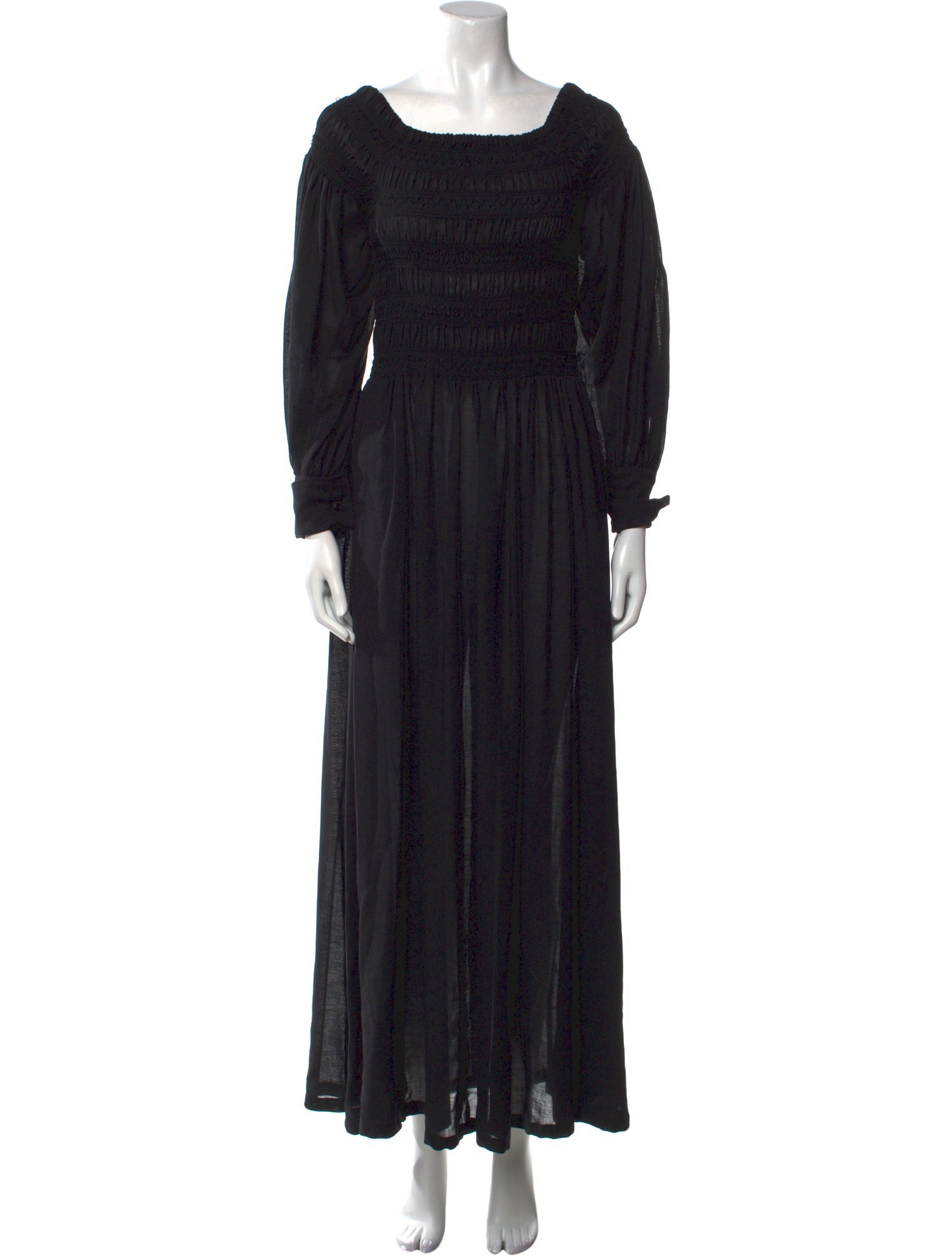 Max Mara Virgin Wool Long Dress