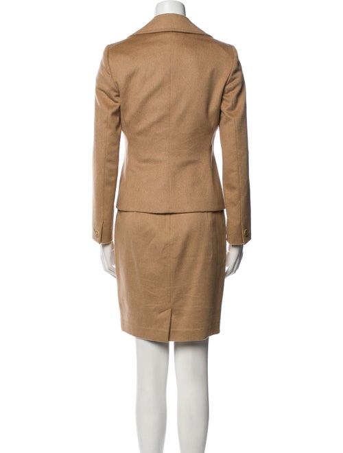 Max Mara Camel Hair Skirt Suit