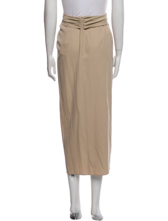 Max Mara Virgin Wool Midi Length Skirt