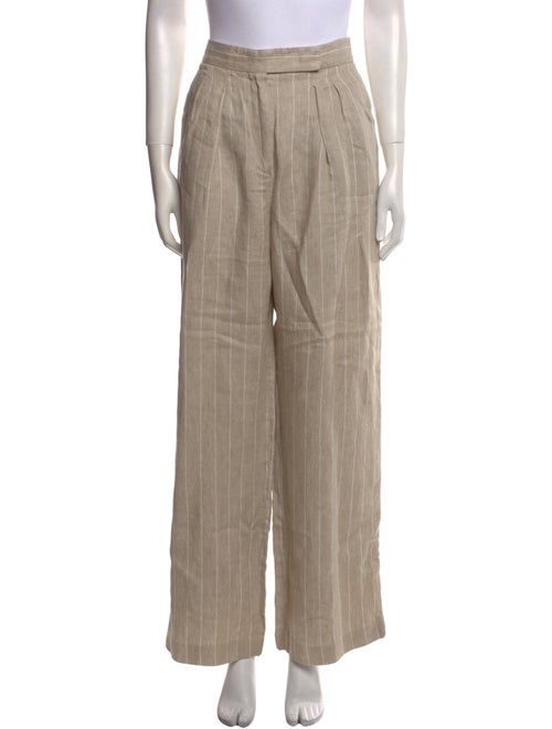 Max Mara Linen Wide Leg Pants