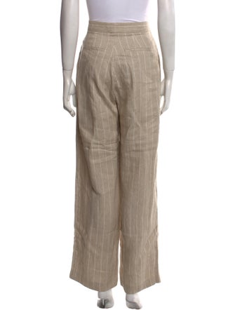 Max Mara Linen Wide Leg Pants