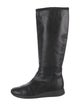 Max Mara Leather Riding Boots