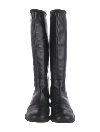 Max Mara Leather Riding Boots