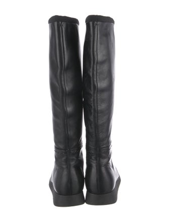 Max Mara Leather Riding Boots