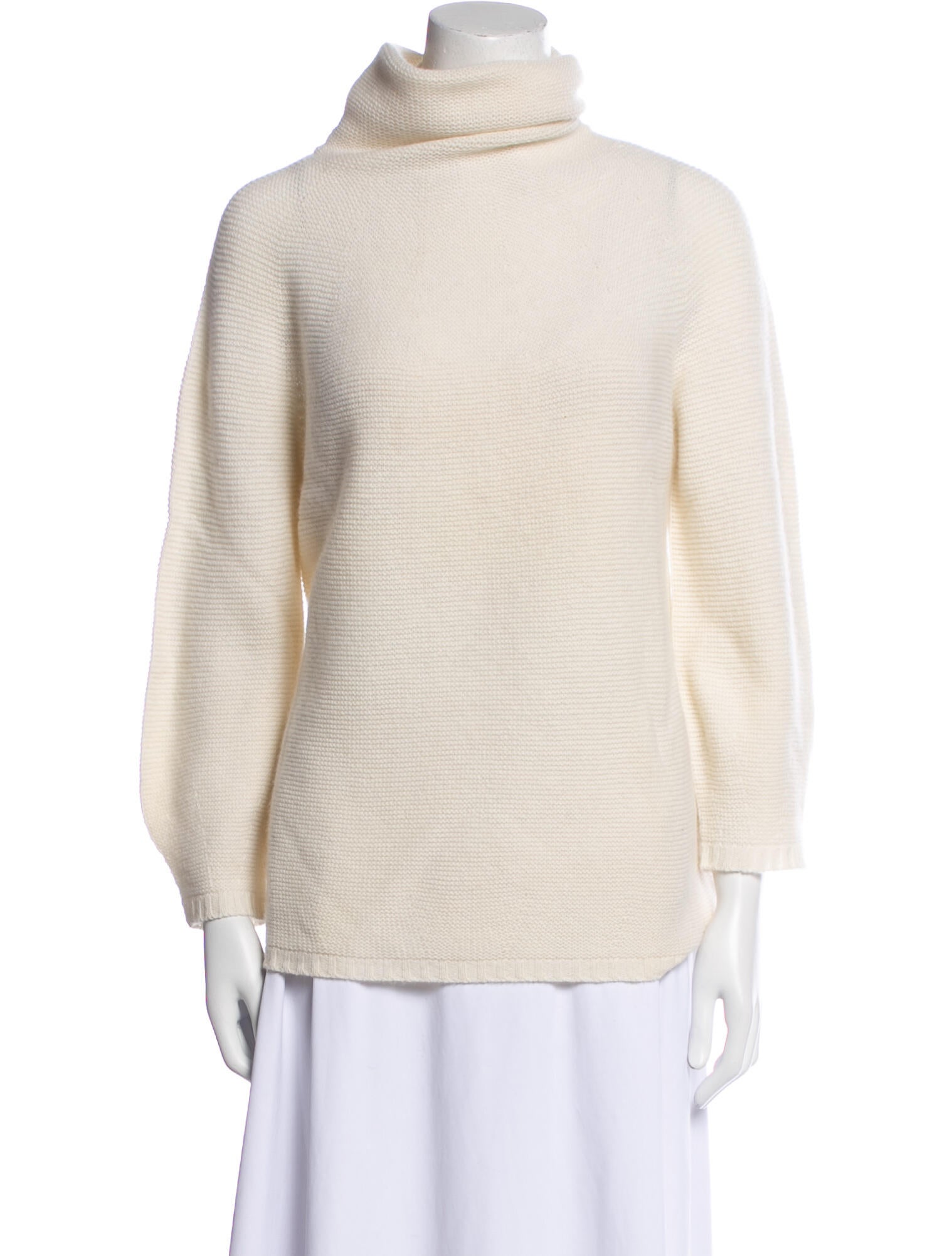 Max Mara Virgin Wool Turtleneck Sweater