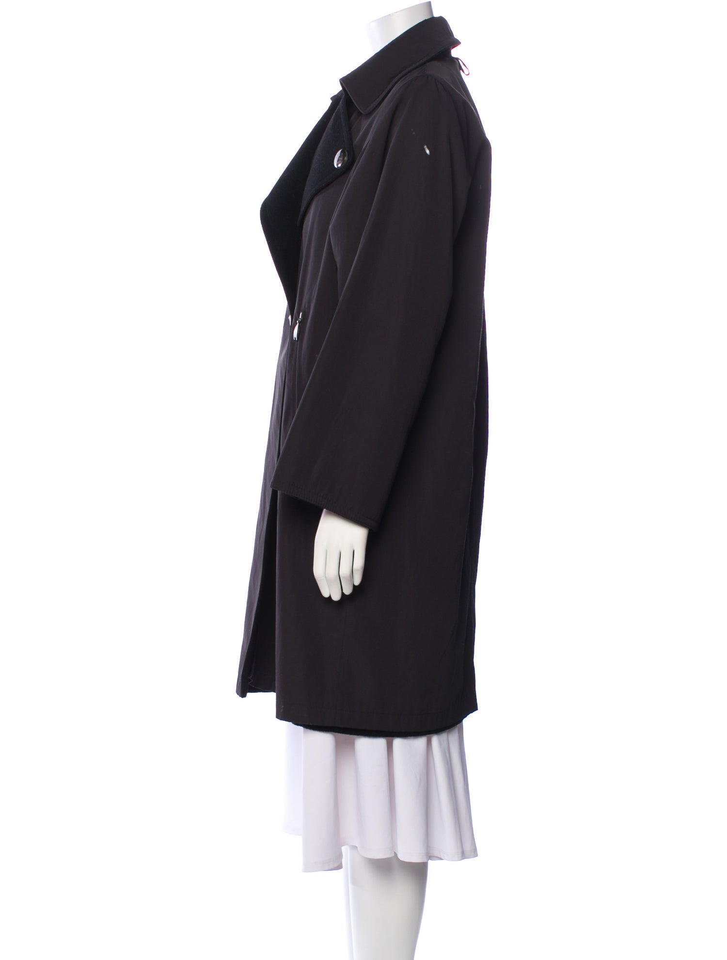 Max Mara Virgin Wool Trench Coat
