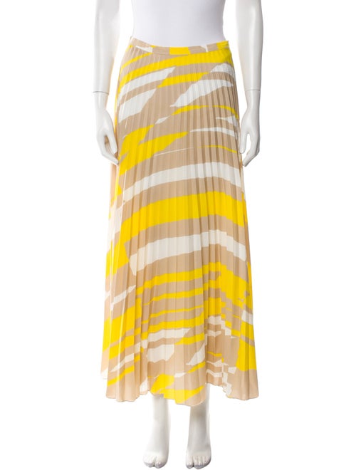 Max Mara Striped Midi Length Skirt
