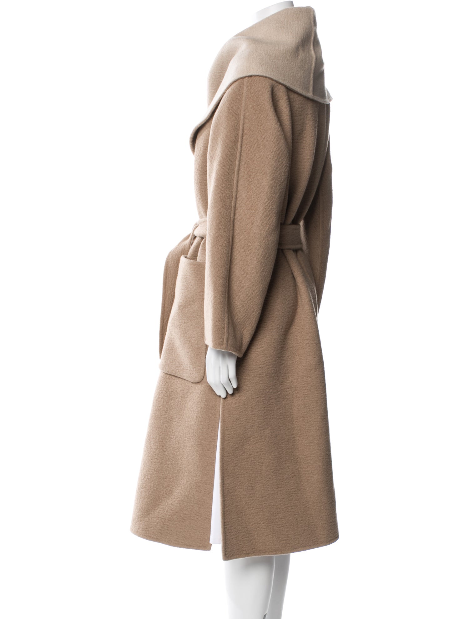 Max Mara Camel Hair Fur Coat w/ Tags