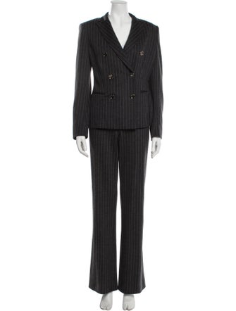 Max Mara Striped Pantsuit