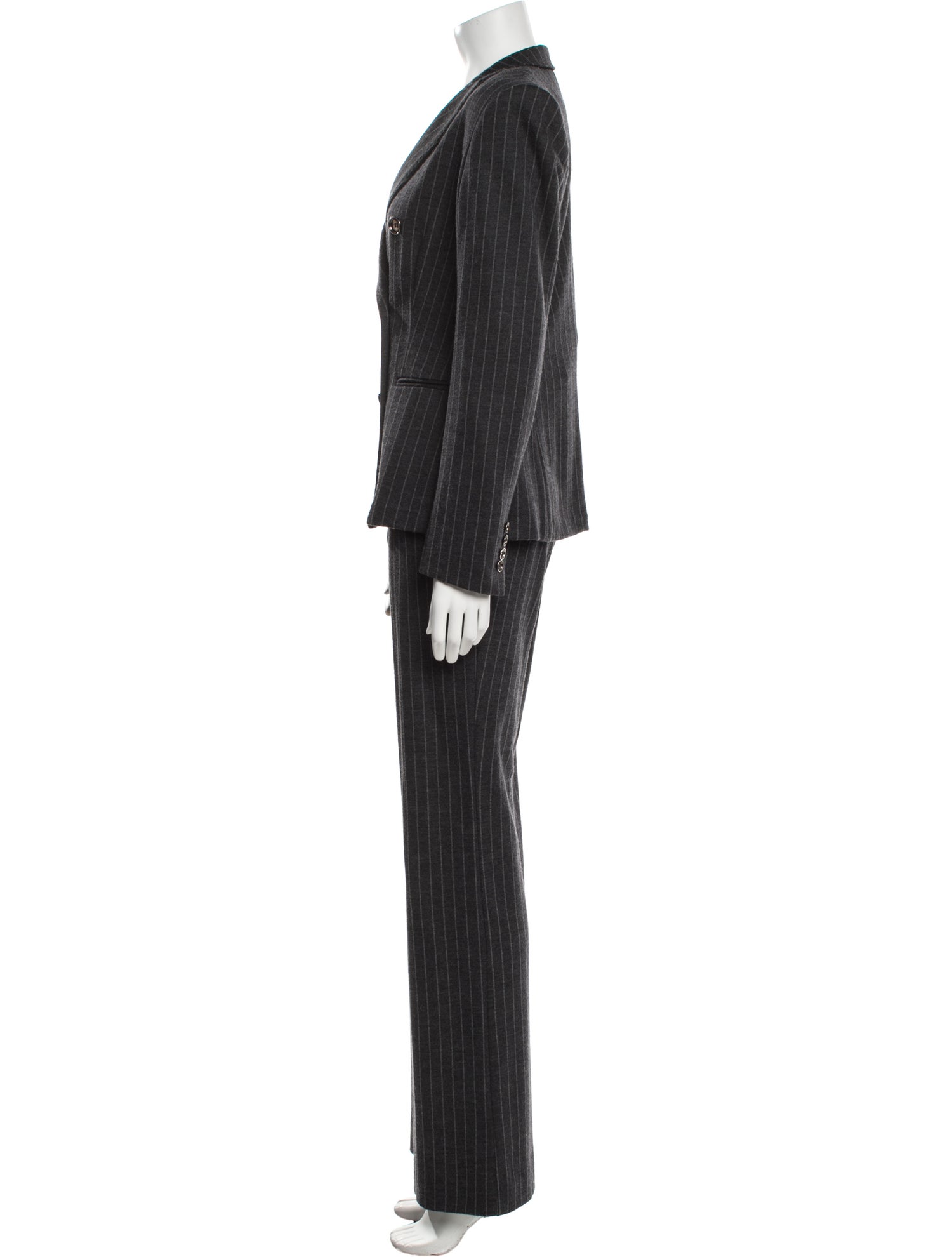 Max Mara Striped Pantsuit