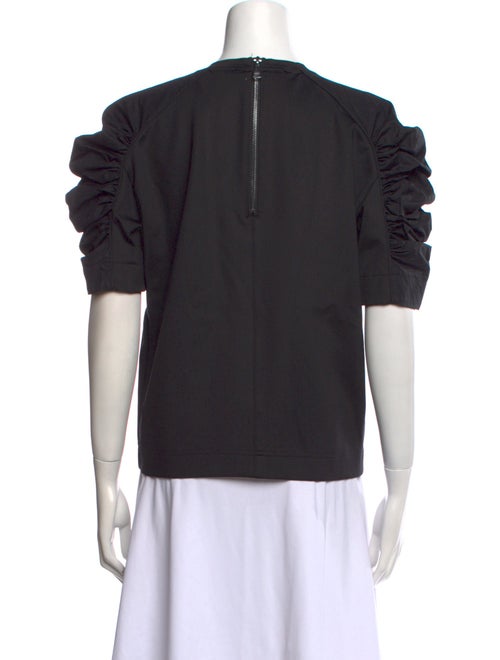 Max Mara Crew Neck Short Sleeve Top