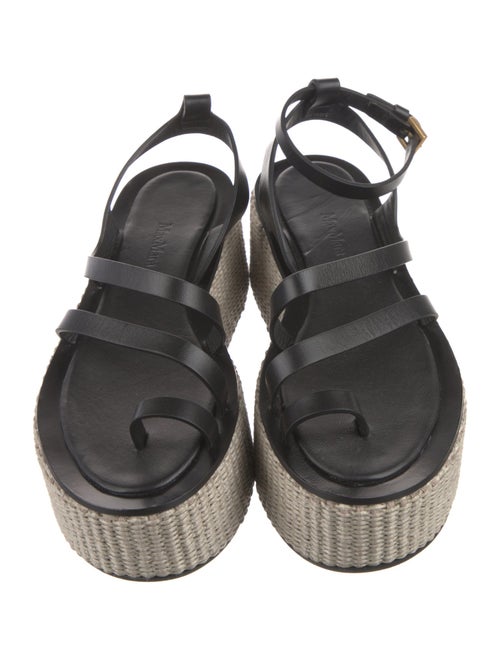 Max Mara Leather Sandals