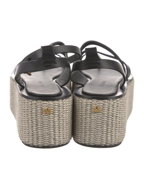 Max Mara Leather Sandals