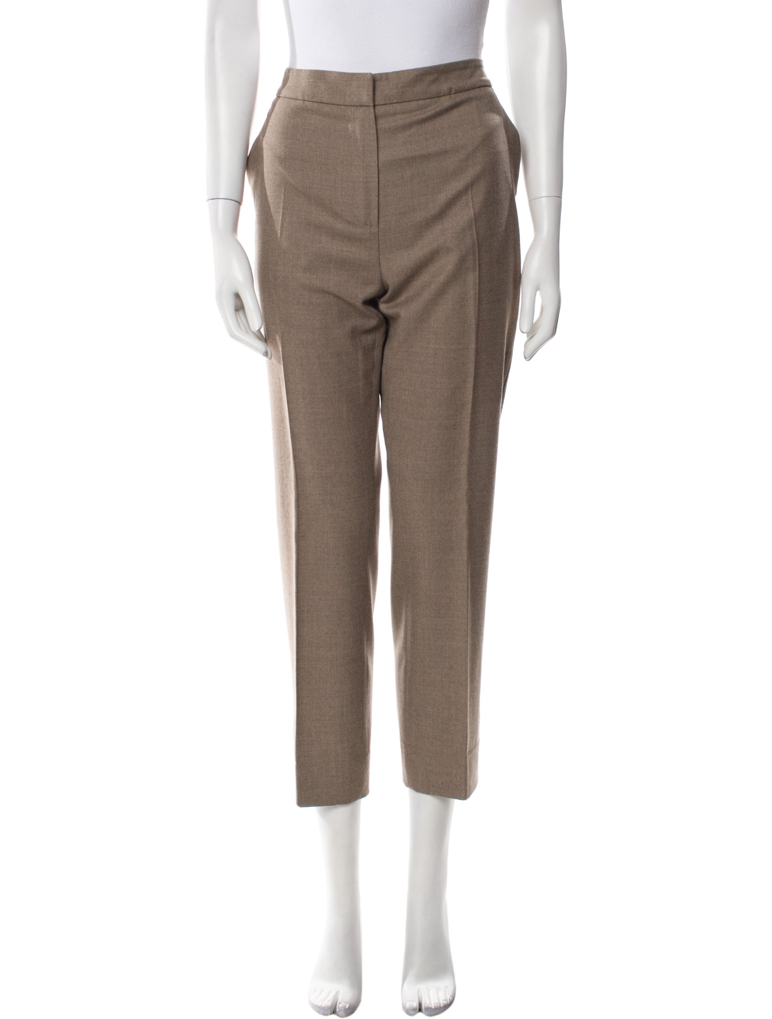 Max Mara Virgin Wool Straight Leg Pants