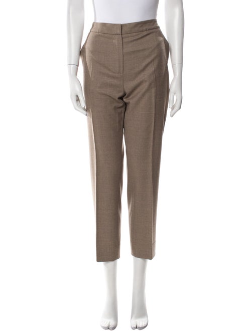Max Mara Virgin Wool Straight Leg Pants