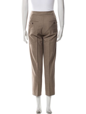 Max Mara Virgin Wool Straight Leg Pants