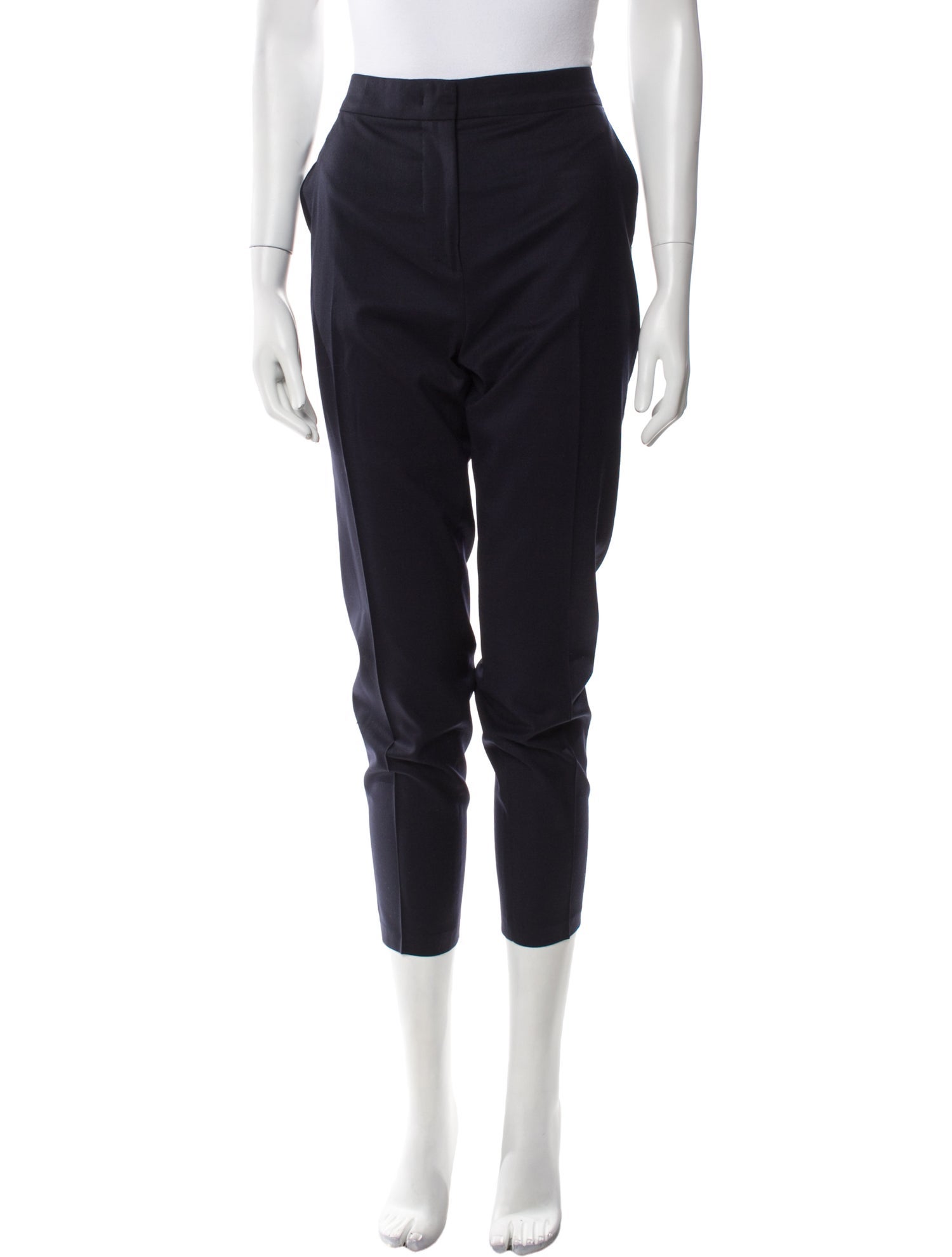 Max Mara Virgin Wool Skinny Leg Pants