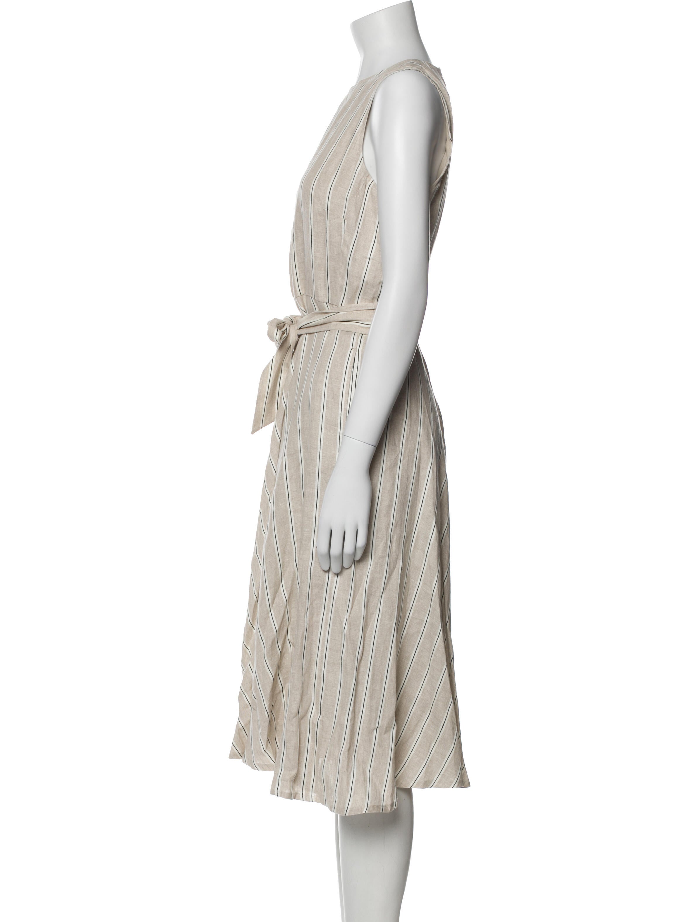 Max Mara Linen Midi Length Dress w/ Tags