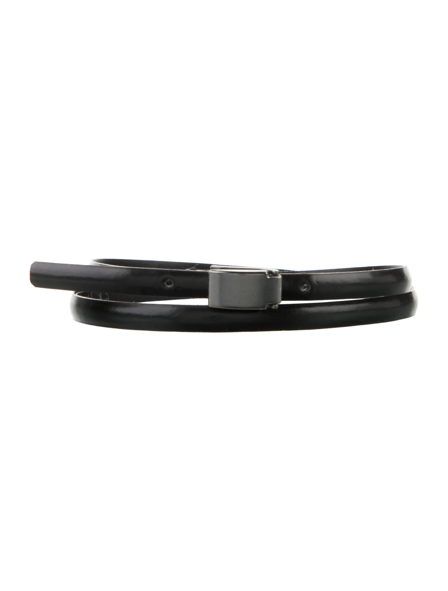 Max Mara Skinny Leather Belt