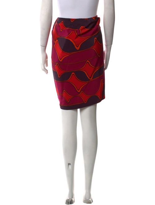 Max Mara Silk Knee-Length Skirt