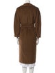 Max Mara Virgin Wool Trench Coat
