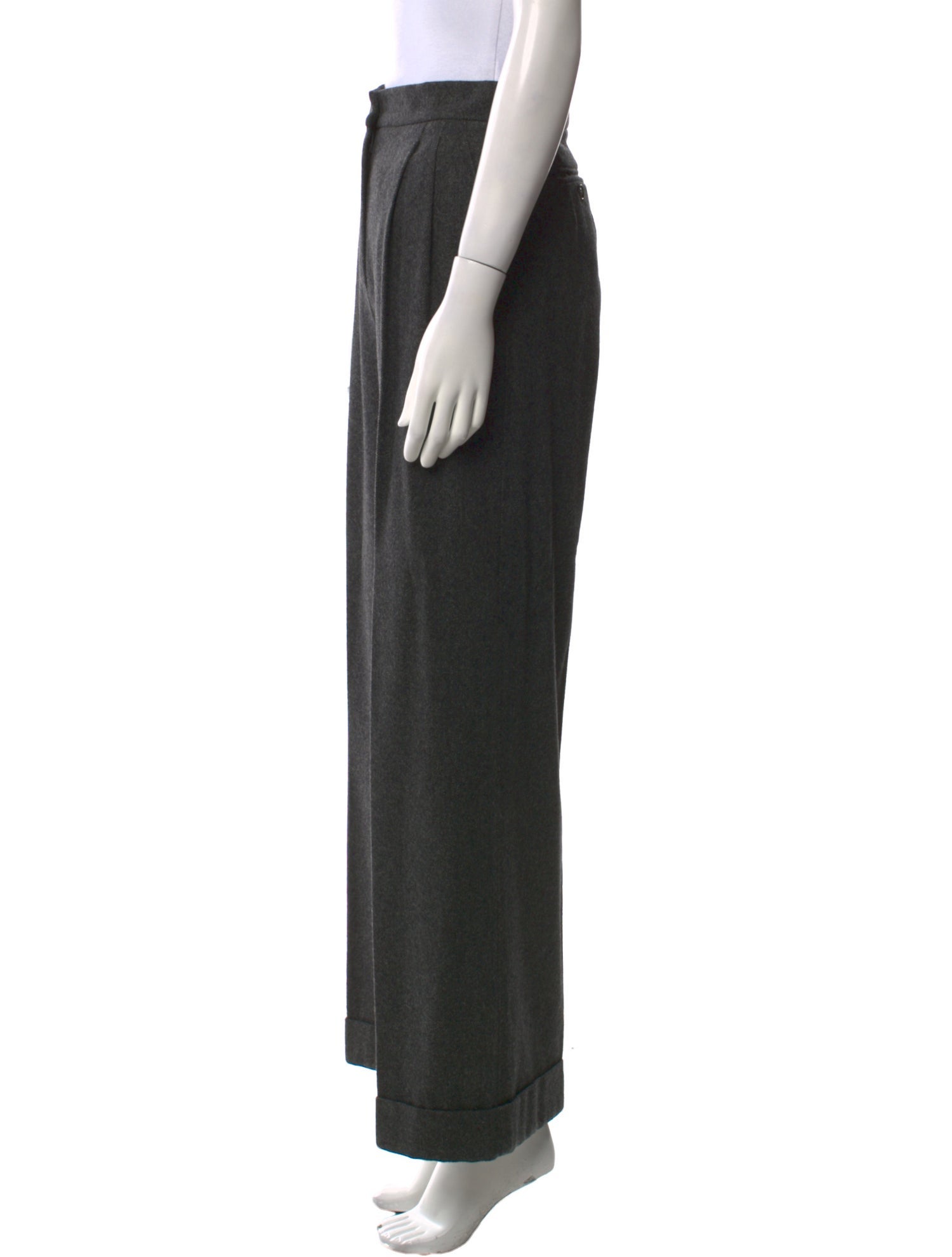 Max Mara Wool Wide Leg Pants