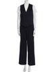 Max Mara Wool Striped Pantsuit