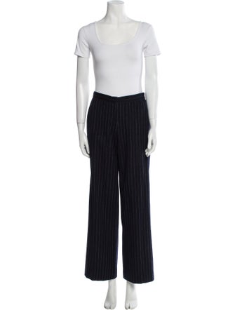 Max Mara Wool Striped Pantsuit