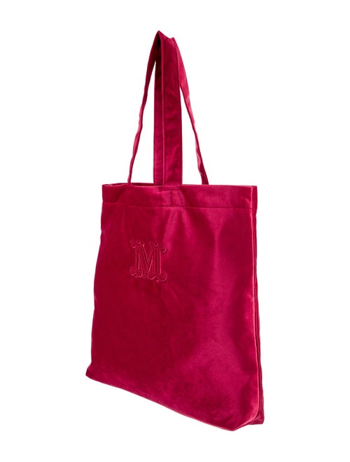 Max Mara Velvet Tote