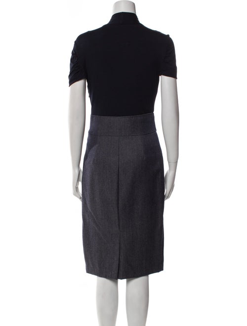 Max Mara V-Neck Midi Length Dress