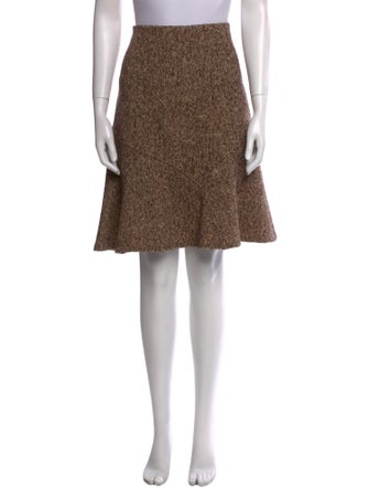 Max Mara Wool Knee-Length Skirt