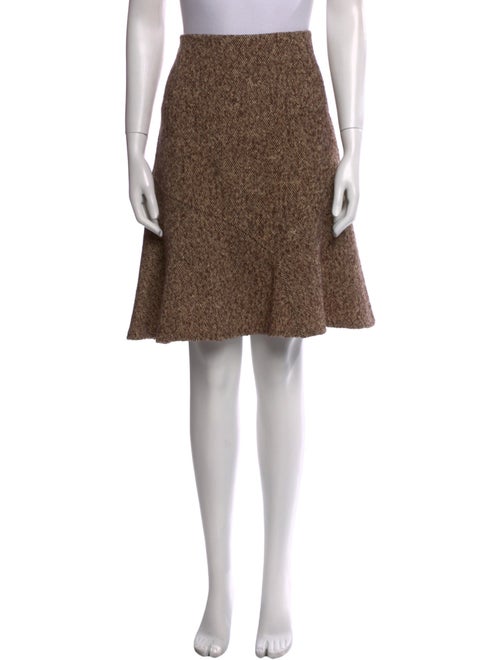 Max Mara Wool Knee-Length Skirt
