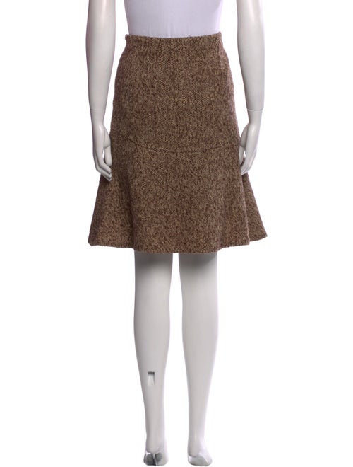 Max Mara Wool Knee-Length Skirt