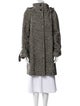 Max Mara Wool Tweed Pattern Coat