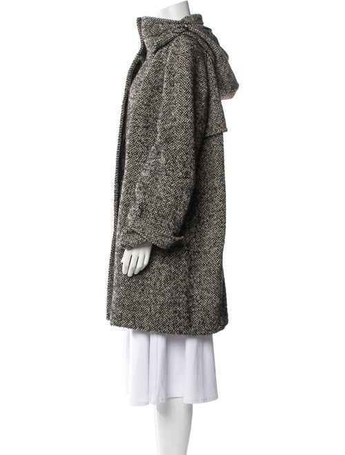 Max Mara Wool Tweed Pattern Coat
