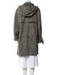 Max Mara Wool Tweed Pattern Coat