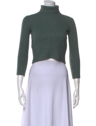 Max Mara Virgin Wool Turtleneck Sweater