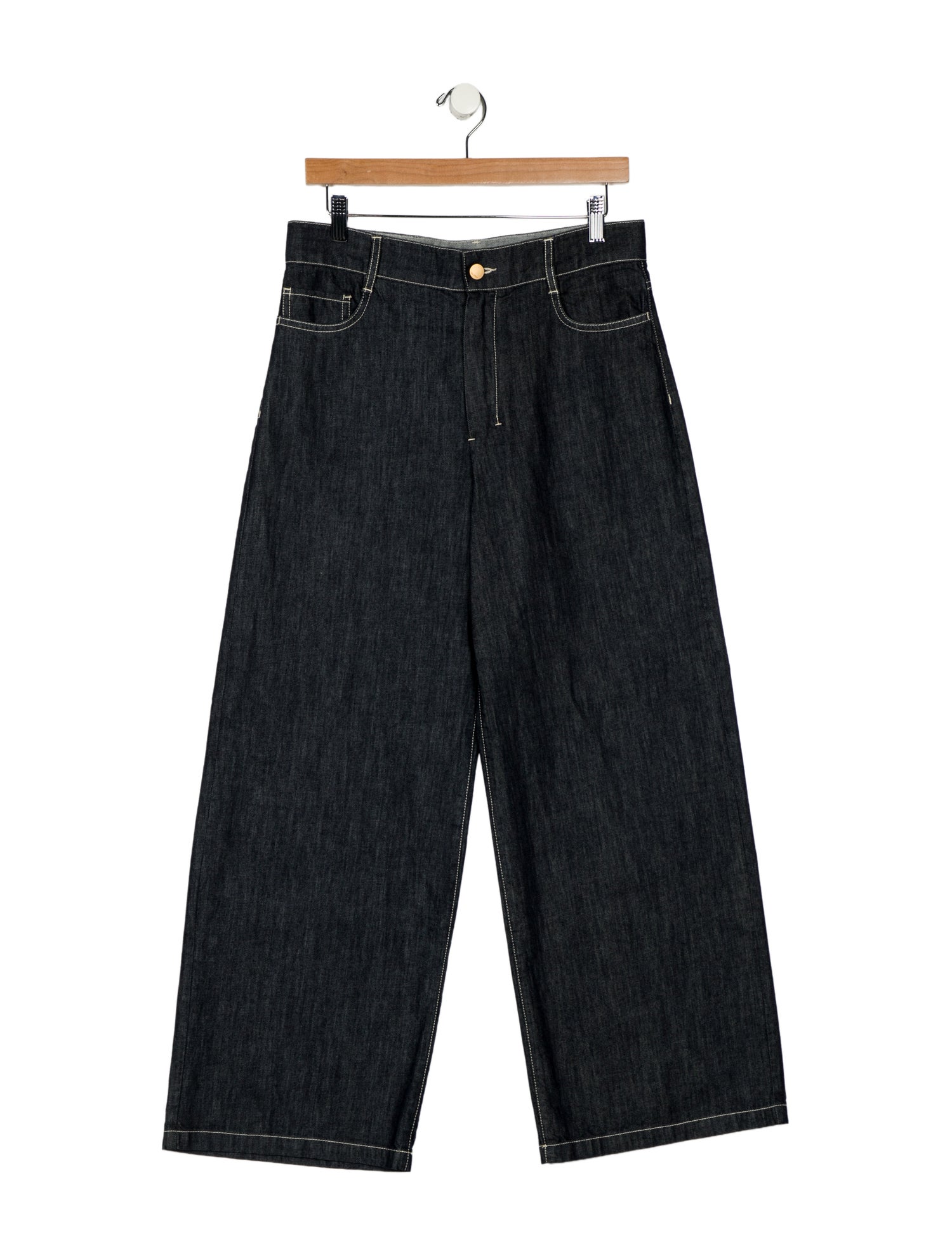 Max Mara High-Rise Wide Leg Jeans