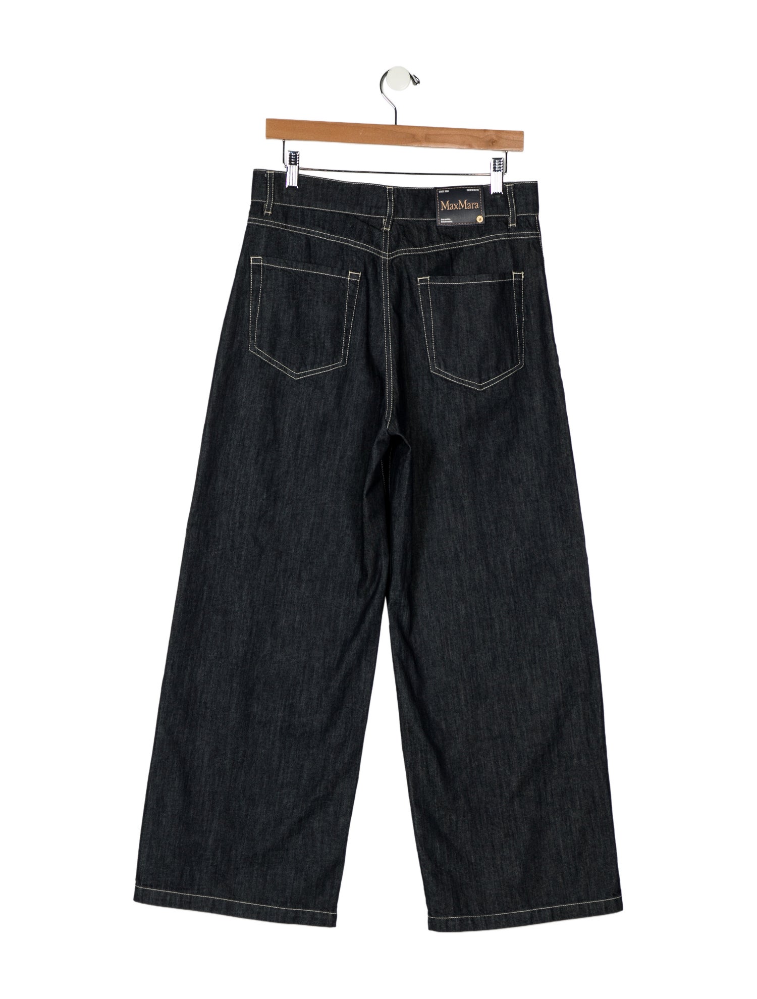 Max Mara High-Rise Wide Leg Jeans