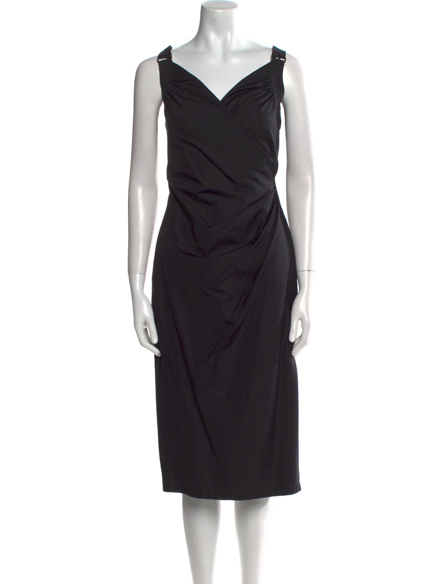 Max Mara V-Neck Midi Length Dress w/ Tags